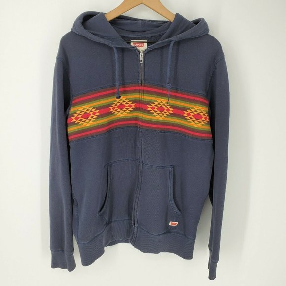 levi's full zip hoodie
